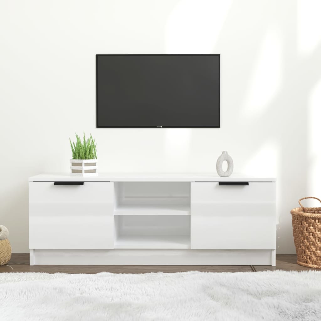 Tv Skříňka 102 X 35 X 36,5 Cm Kompozitní Dřevo
