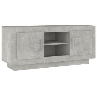 Tv Skříňka Betonově Šedá 102 X 35 X 45 Cm Kompozitní Dřevo