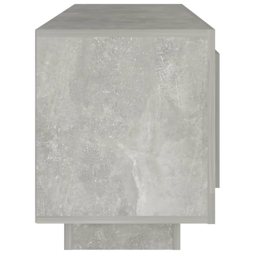 Tv Skříňka Betonově Šedá 102 X 35 X 45 Cm Kompozitní Dřevo