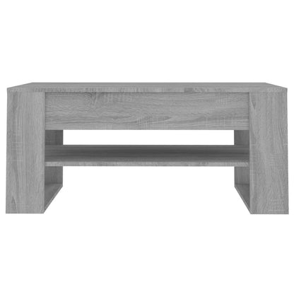 Konferenční Stolek Šedý Sonoma 102X55X45 Cm Kompozitní Dřevo