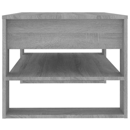 Konferenční Stolek Šedý Sonoma 102X55X45 Cm Kompozitní Dřevo
