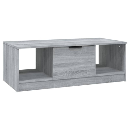 Konferenční Stolek Šedý Sonoma 102X50X36 Cm Kompozitní Dřevo