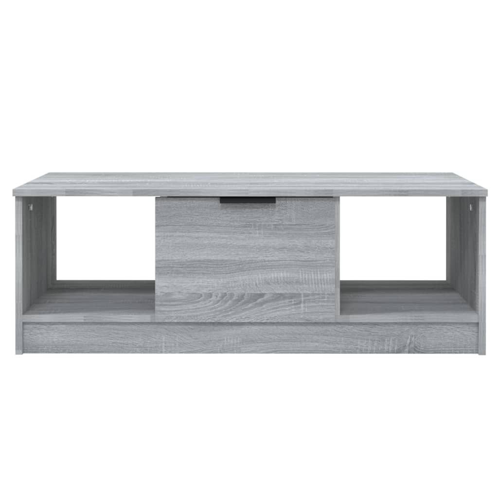 Konferenční Stolek Šedý Sonoma 102X50X36 Cm Kompozitní Dřevo