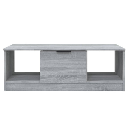 Konferenční Stolek Šedý Sonoma 102X50X36 Cm Kompozitní Dřevo