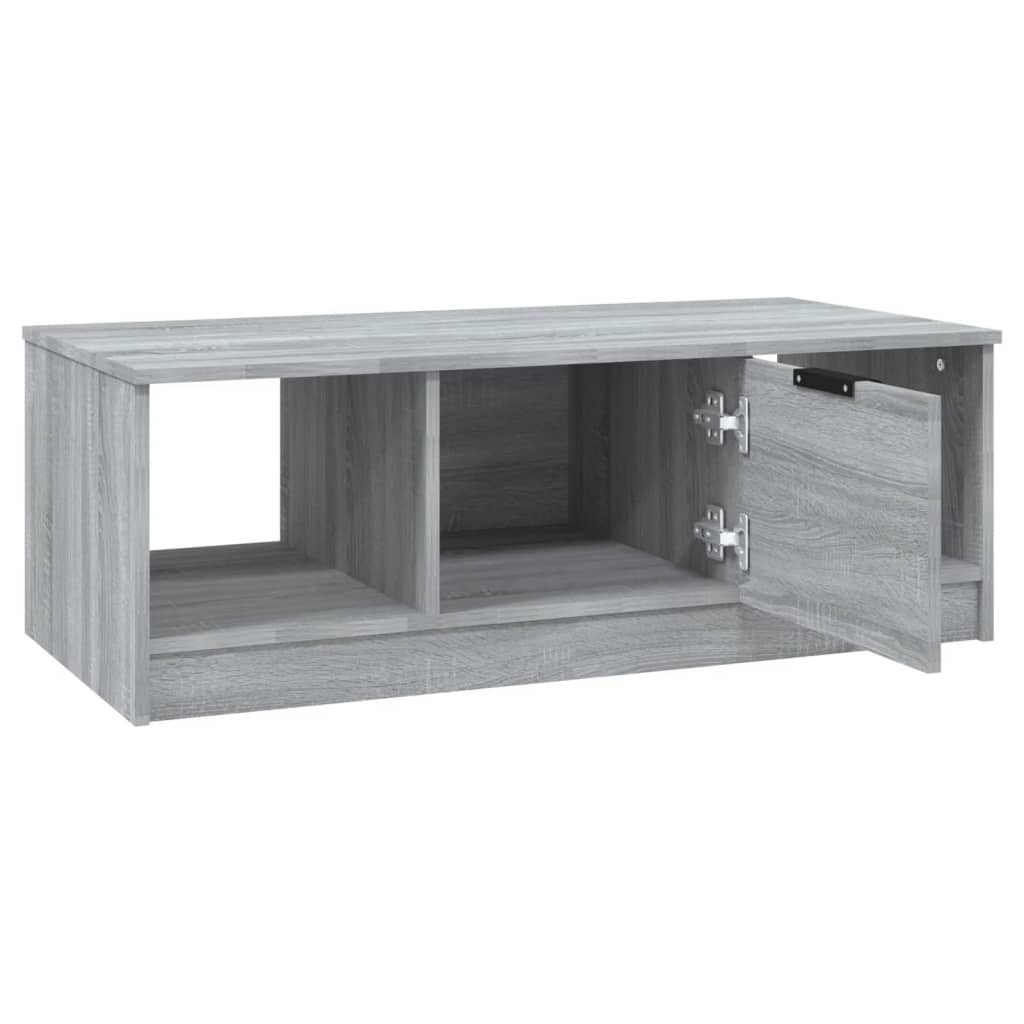 Konferenční Stolek Šedý Sonoma 102X50X36 Cm Kompozitní Dřevo