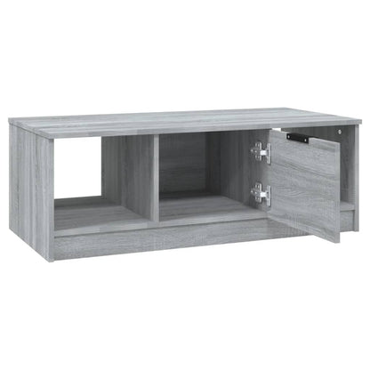 Konferenční Stolek Šedý Sonoma 102X50X36 Cm Kompozitní Dřevo