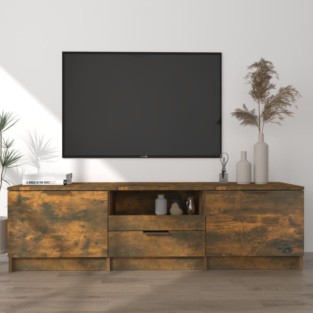 Tv Skříňka 140 X 35 X 40 Cm Kompozitní Dřevo