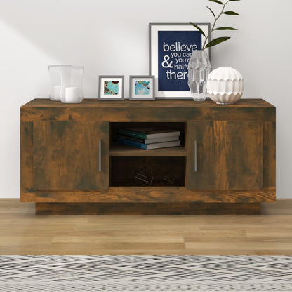 Tv Skříňka Betonově Šedá 102 X 35 X 45 Cm Kompozitní Dřevo