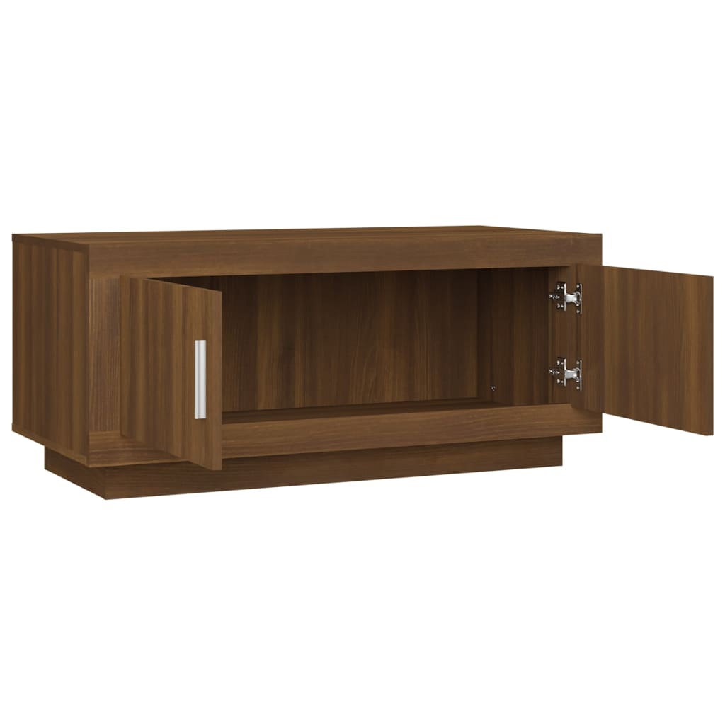 Konferenční Stolek 102 X 50 X 45 Cm Kompozitní Dřevo