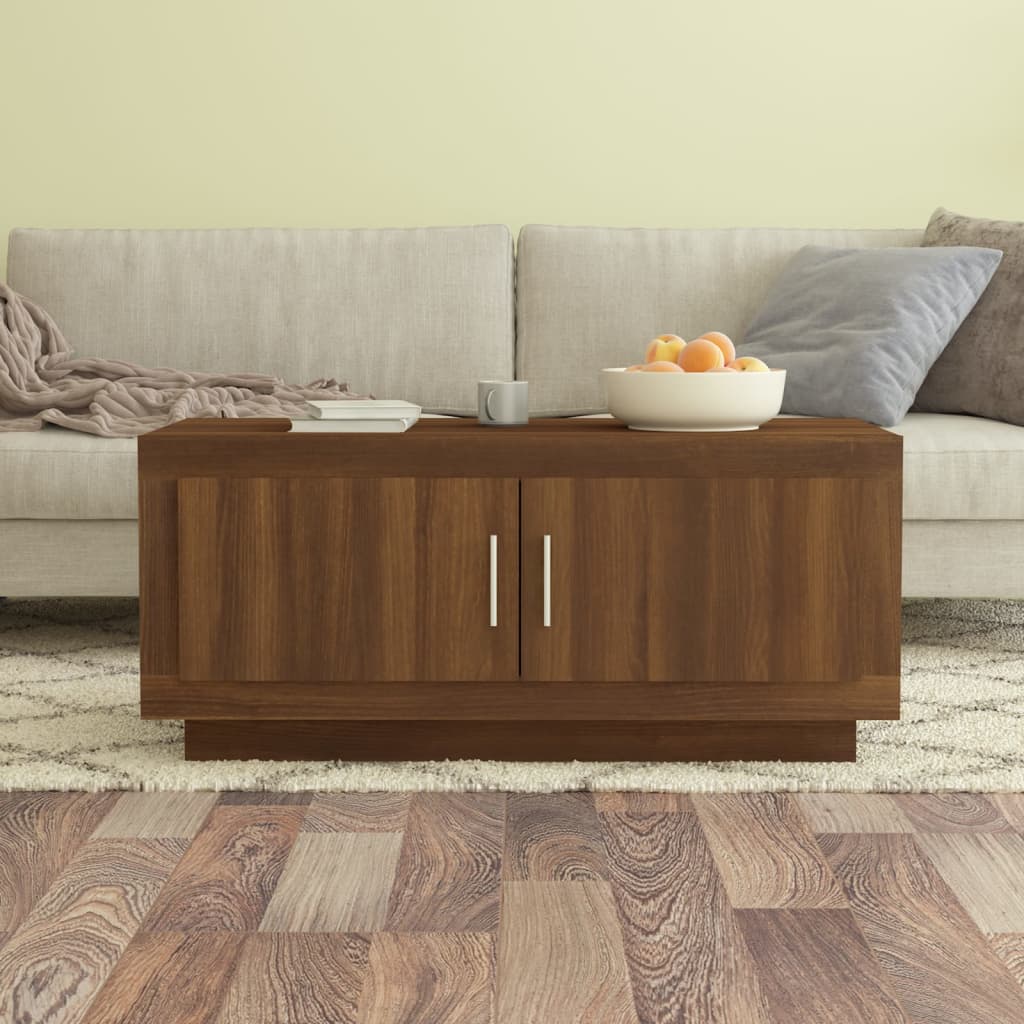 Konferenční Stolek 102 X 50 X 45 Cm Kompozitní Dřevo