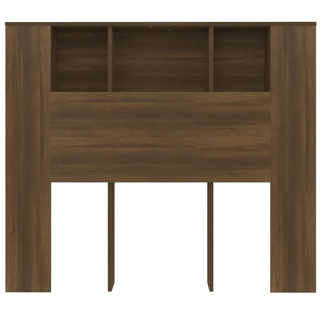 Čelo Postele S Úložným Prostorem 120X18,5X102,5 Cm