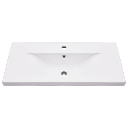 Koupelnový Rám S Vestavěným Umyvadlem Černý Železo