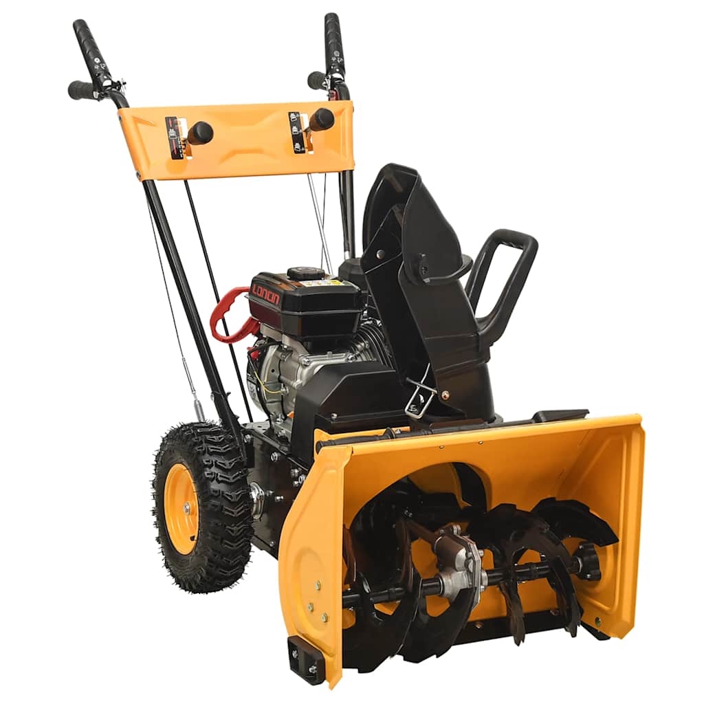 Benzínová Sněhová Fréza A Zametač 4 V 1 S Příslušenstvím 6,5 Hp