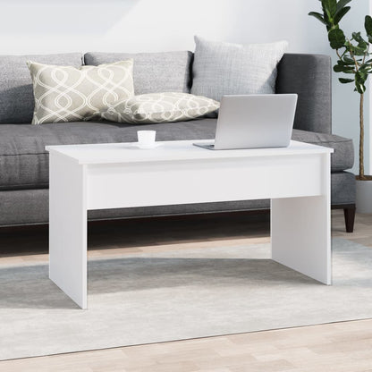 Konferenční Stolek Bílý 102 X 50,5 X 52,5 Cm Kompozitní Dřevo
