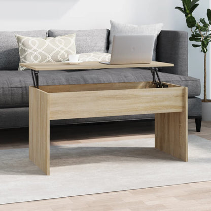 Konferenční Stolek Bílý 102 X 50,5 X 52,5 Cm Kompozitní Dřevo