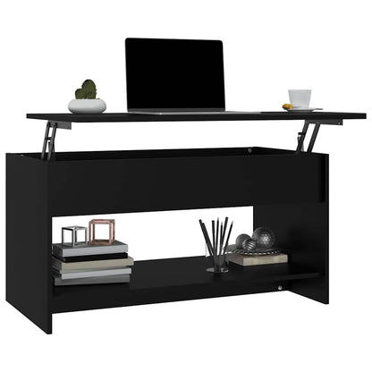 Konferenční Stolek Černý 102 X 50 X 52,5 Cm Kompozitní Dřevo