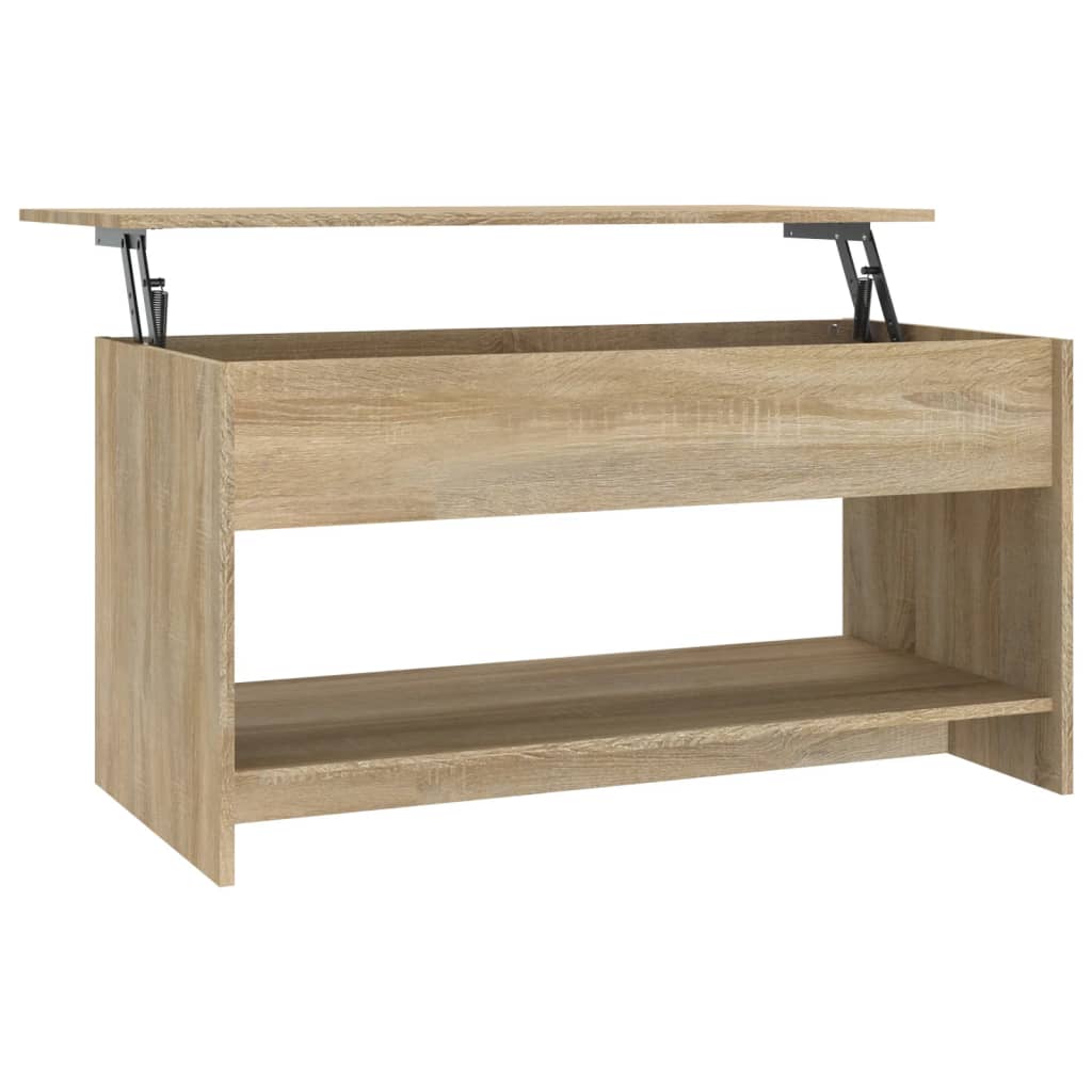 Konferenční Stolek Dub Sonoma 102X50X52,5 Cm Kompozitní Dřevo
