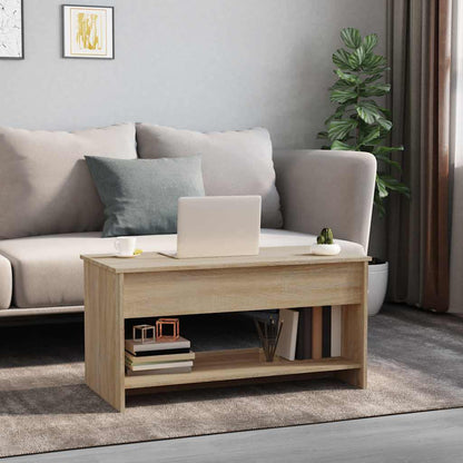 Konferenční Stolek Dub Sonoma 102X50X52,5 Cm Kompozitní Dřevo
