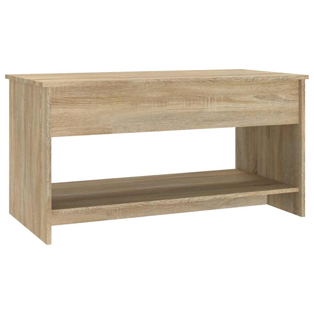 Konferenční Stolek Dub Sonoma 102X50X52,5 Cm Kompozitní Dřevo