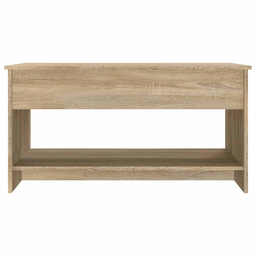 Konferenční Stolek Dub Sonoma 102X50X52,5 Cm Kompozitní Dřevo