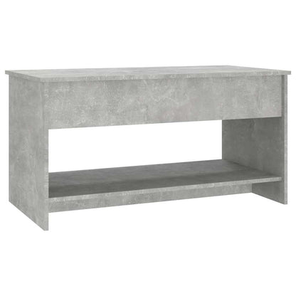 Konferenční Stolek Betonově Šedý 102X50X52,5Cm Kompozitní Dřevo