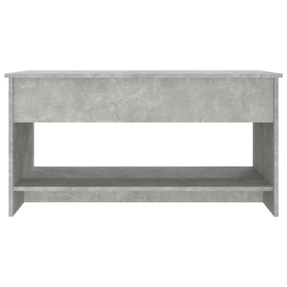 Konferenční Stolek Betonově Šedý 102X50X52,5Cm Kompozitní Dřevo