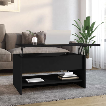 Konferenční Stolek Lesklý Bílý 80 X 50 X 40 Cm Kompozitní Dřevo