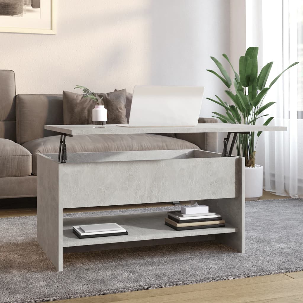 Konferenční Stolek Lesklý Bílý 80 X 50 X 40 Cm Kompozitní Dřevo