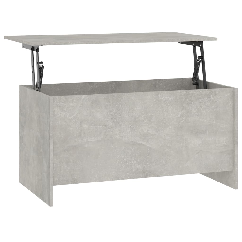 Konferenční Stolek Betonově Šedý 102 X 55,5 X 52,5 Cm Kompozit