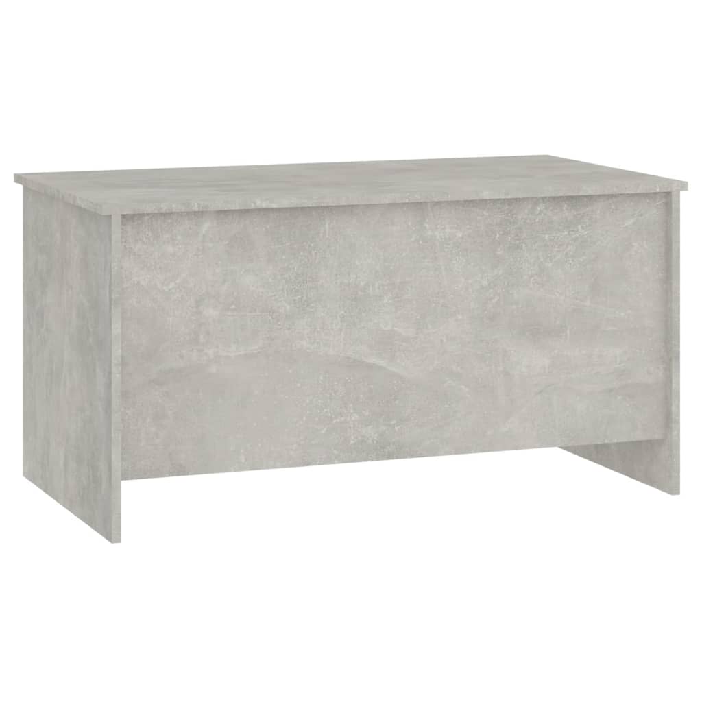 Konferenční Stolek Betonově Šedý 102 X 55,5 X 52,5 Cm Kompozit