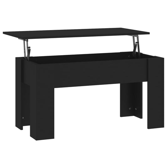 Konferenční Stolek Černý 101 X 49 X 52 Cm Kompozitní Dřevo