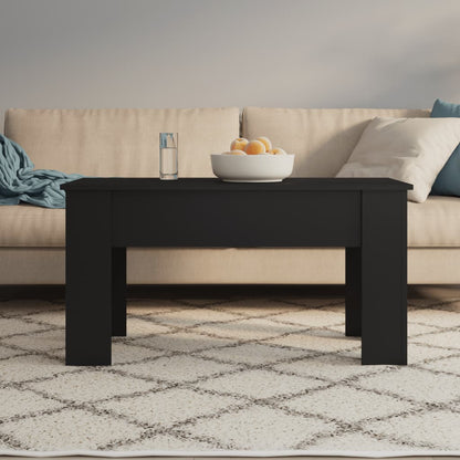 Konferenční Stolek Černý 101 X 49 X 52 Cm Kompozitní Dřevo