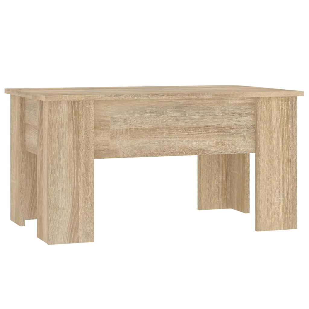 Konferenční Stolek 79 X 49 X 41 Cm Kompozitní Dřevo