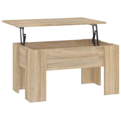 Konferenční Stolek 79 X 49 X 41 Cm Kompozitní Dřevo