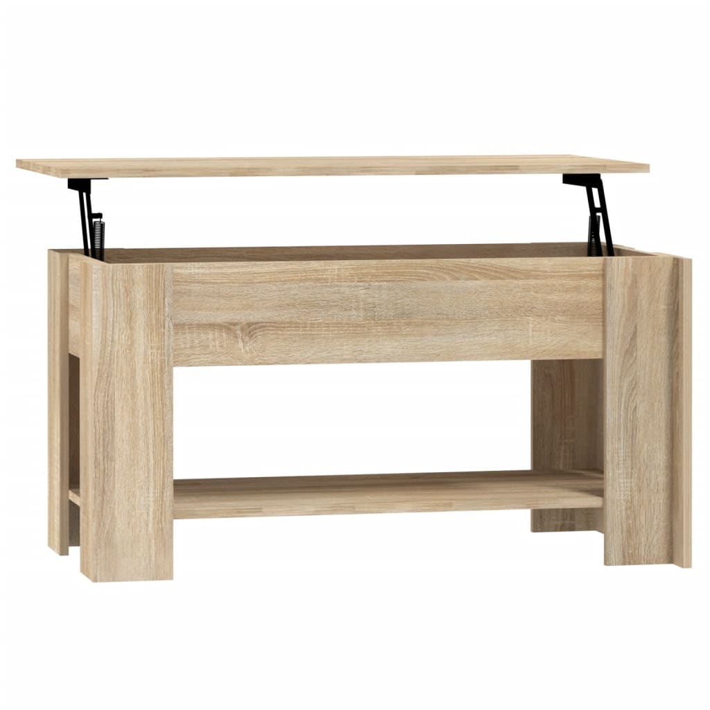 Konferenční Stolek 101 X 49 X 52 Cm Kompozitní Dřevo