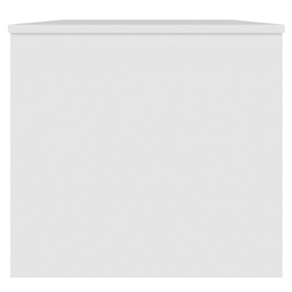 Konferenční Stolek Bílý 102 X 50,5 X 46,5 Cm Kompozitní Dřevo