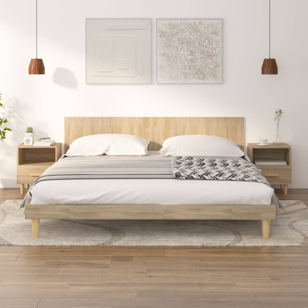 Noční Stolky 2 Ks 40 X 35 X 47 Cm