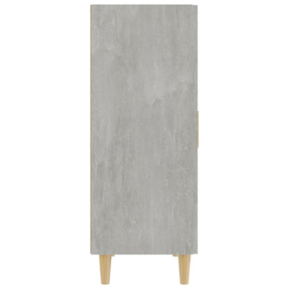 Příborník Betonově Šedý 70 X 34 X 90 Cm Kompozitní Dřevo