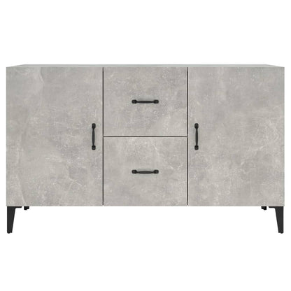 Příborník Betonově Šedý 100 X 36 X 60 Cm Kompozitní Dřevo