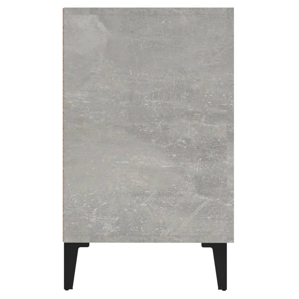 Příborník Betonově Šedý 100 X 36 X 60 Cm Kompozitní Dřevo