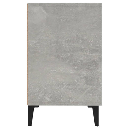 Příborník Betonově Šedý 100 X 36 X 60 Cm Kompozitní Dřevo