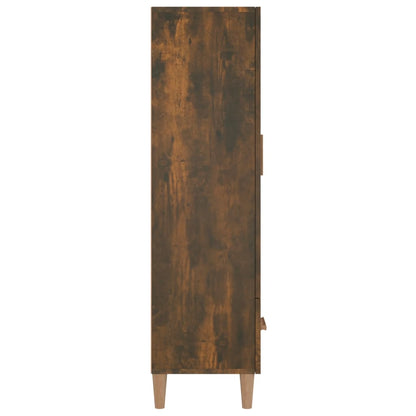 Komoda Kouřový Dub 70 X 31 X 115 Cm Kompozitní Dřevo