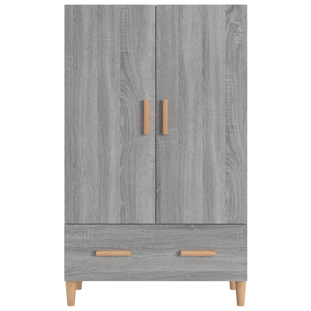 Komoda Šedá Sonoma 70 X 31 X 115 Cm Kompozitní Dřevo