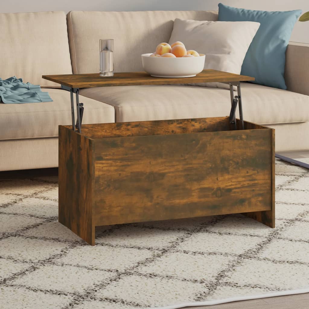 Konferenční Stolek Betonově Šedý 102 X 55,5 X 52,5 Cm Kompozit
