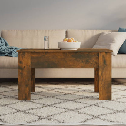 Konferenční Stolek Kouřový Dub 101X49X52 Cm Kompozitní Dřevo