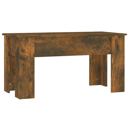 Konferenční Stolek Kouřový Dub 101X49X52 Cm Kompozitní Dřevo