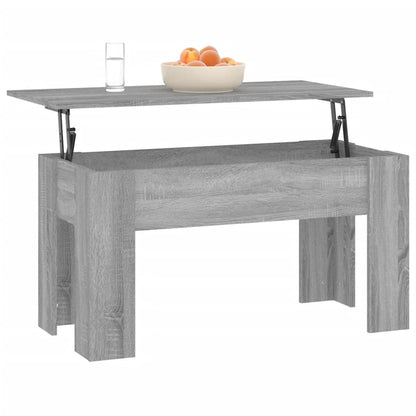 Konferenční Stolek Šedý Sonoma 101X49X52 Cm Kompozitní Dřevo
