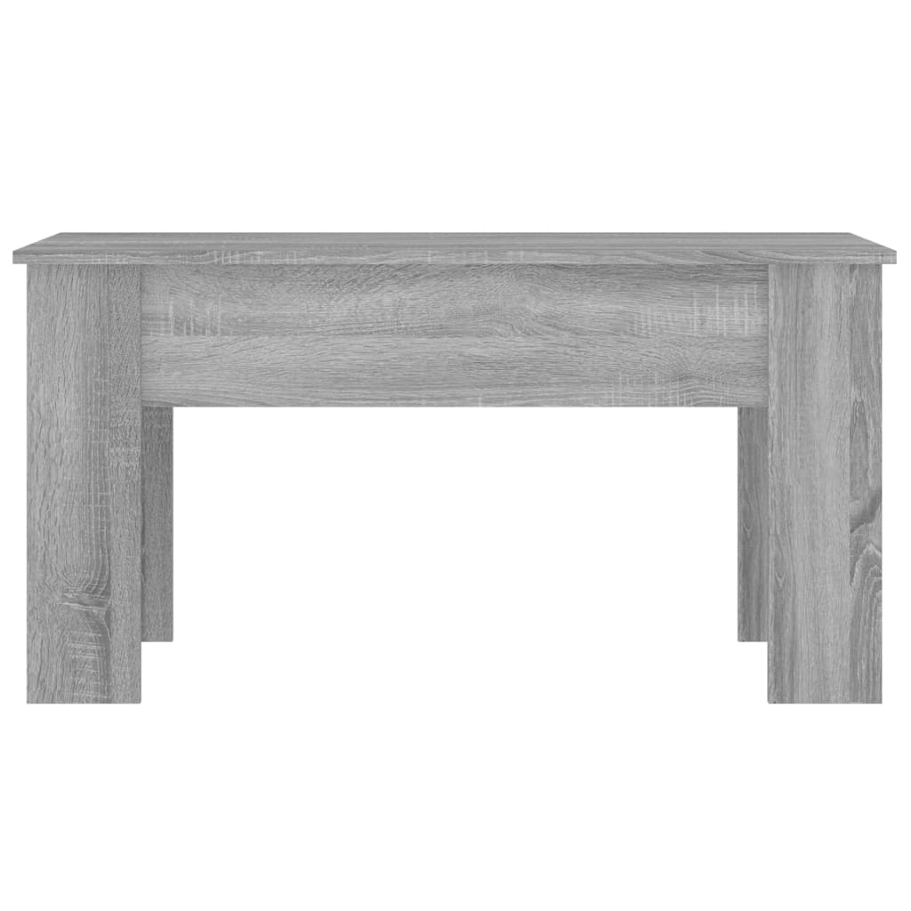 Konferenční Stolek Šedý Sonoma 101X49X52 Cm Kompozitní Dřevo