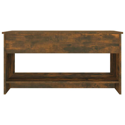 Konferenční Stolek Kouřový Dub 102X50X52,5 Cm Kompozitní Dřevo