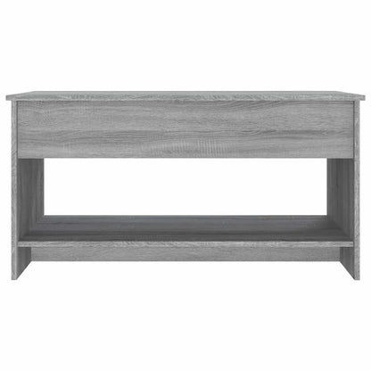 Konferenční Stolek Šedý Sonoma 102X50X52,5 Cm Kompozitní Dřevo